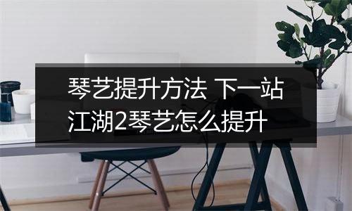 琴艺提升方法 下一站江湖2琴艺怎么提升