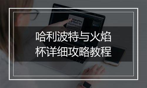 哈利波特与火焰杯详细攻略教程