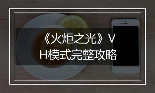 《火炬之光》VH模式完整攻略